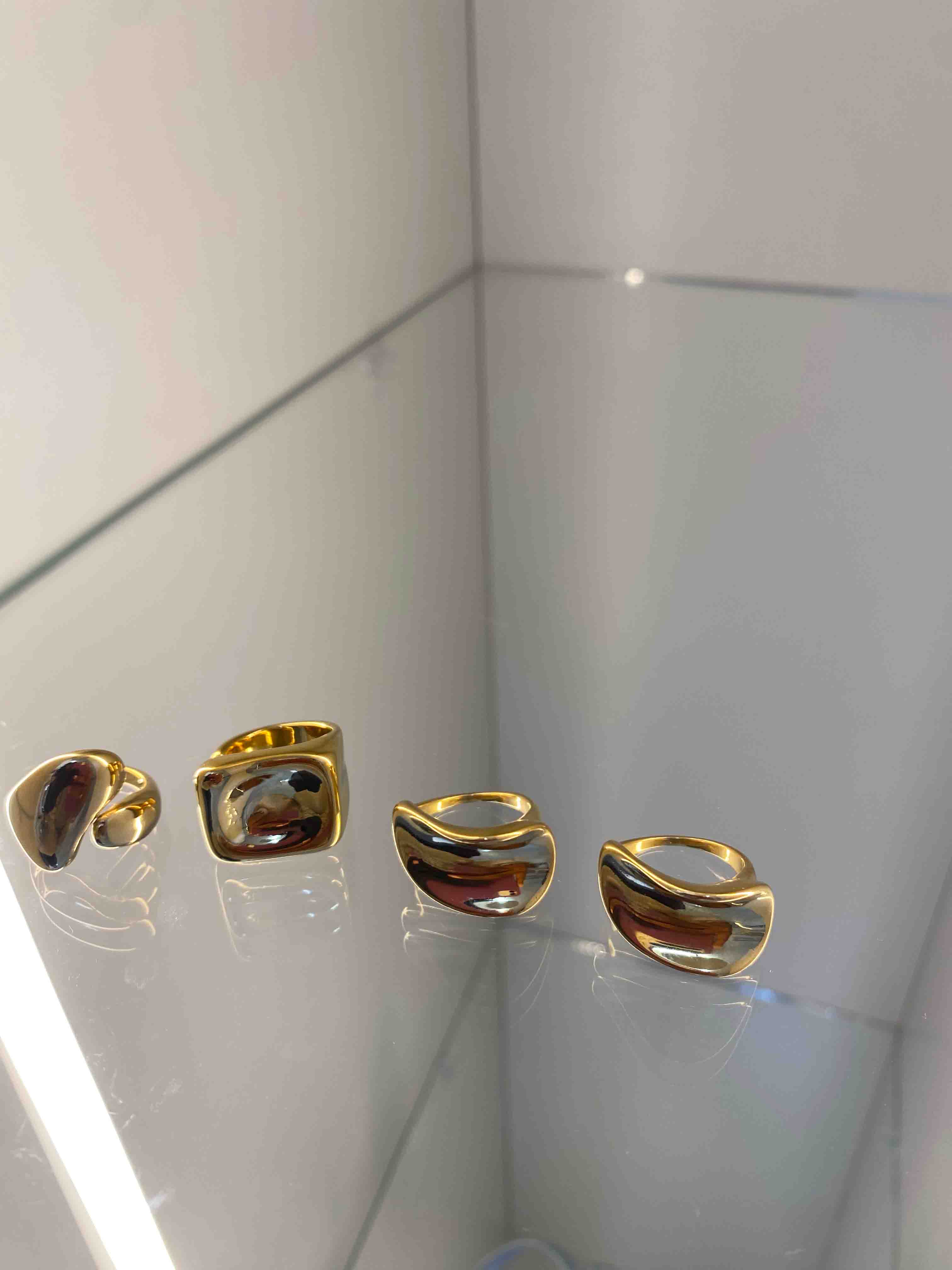 Gold Chunky Ring